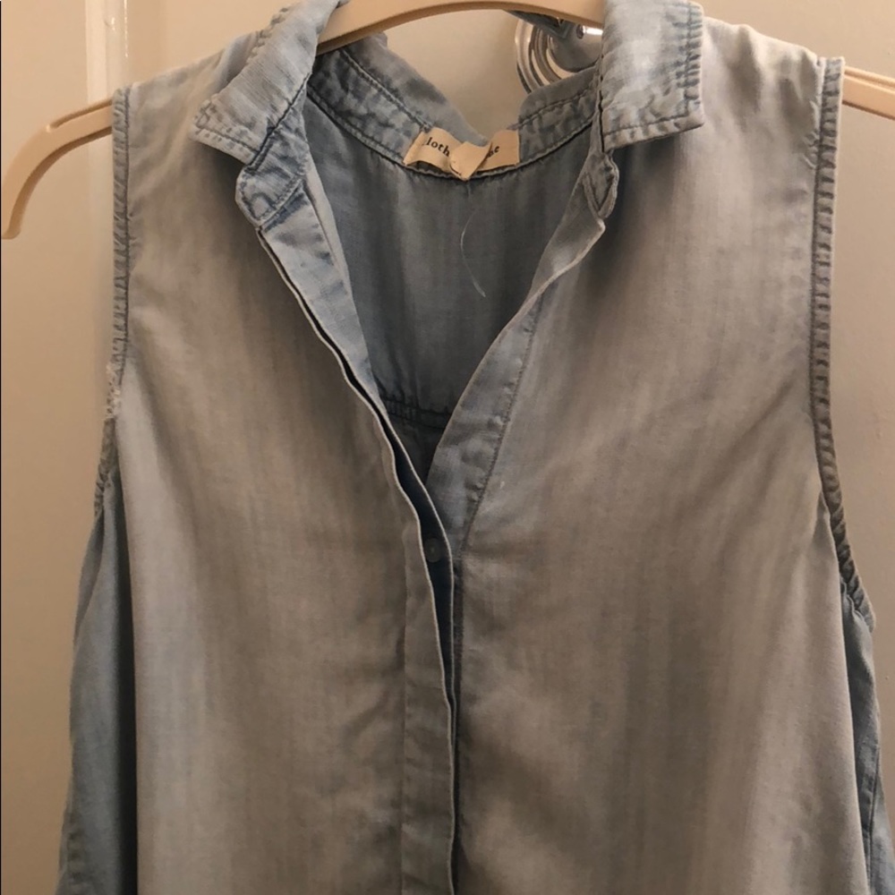 Cloth and stone jean shirt